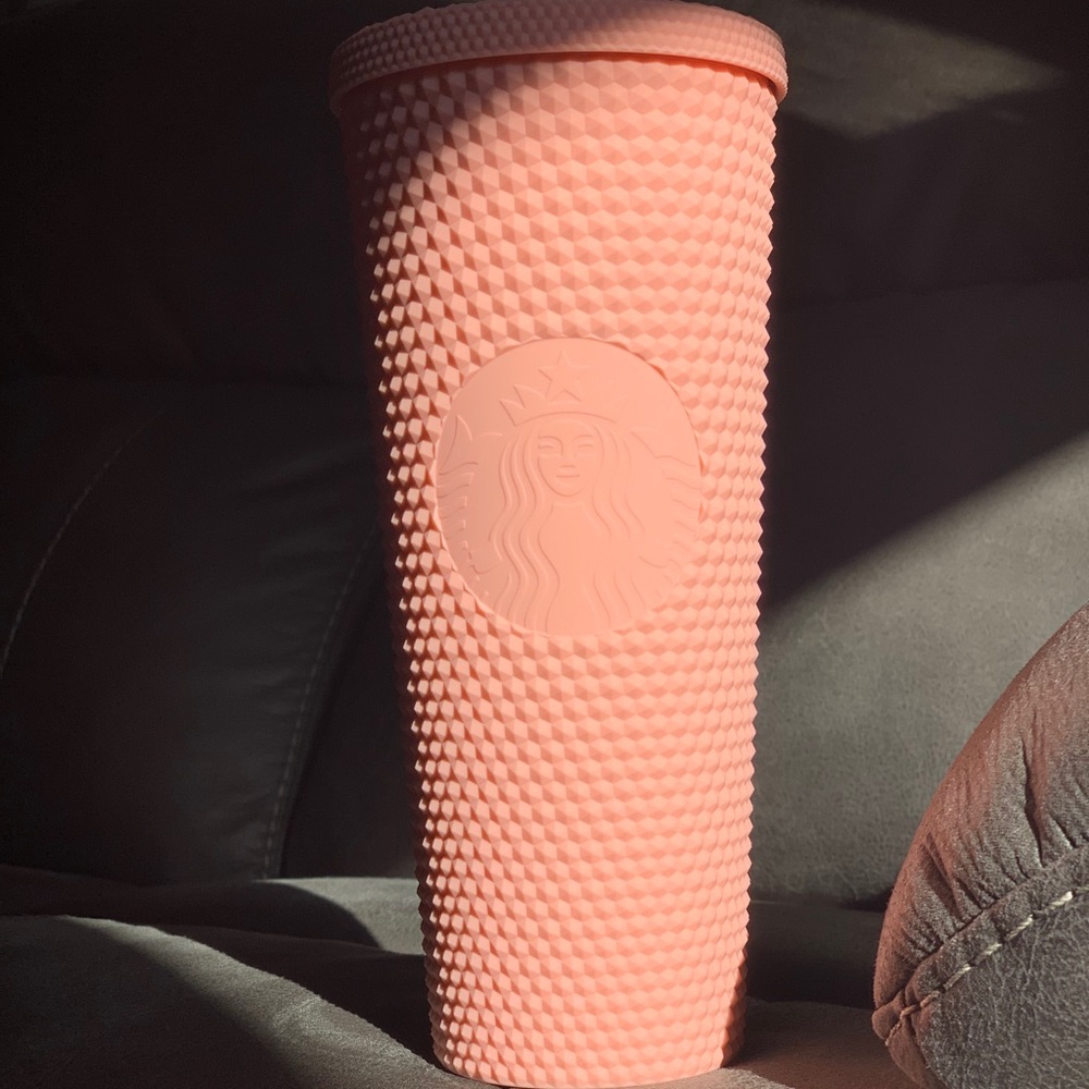 Starbucks matte pink tumbler